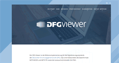 Desktop Screenshot of dfg-viewer.de