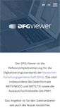 Mobile Screenshot of dfg-viewer.de